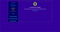 Desktop Screenshot of grottadicristallo.com